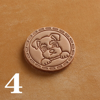 Esmane taimparkimine Kolmemõõtmeline nahast ripats vasest sõrmuse kohandatud logo saatmiseks