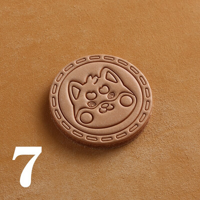 Esmane taimparkimine Kolmemõõtmeline nahast ripats vasest sõrmuse kohandatud logo saatmiseks