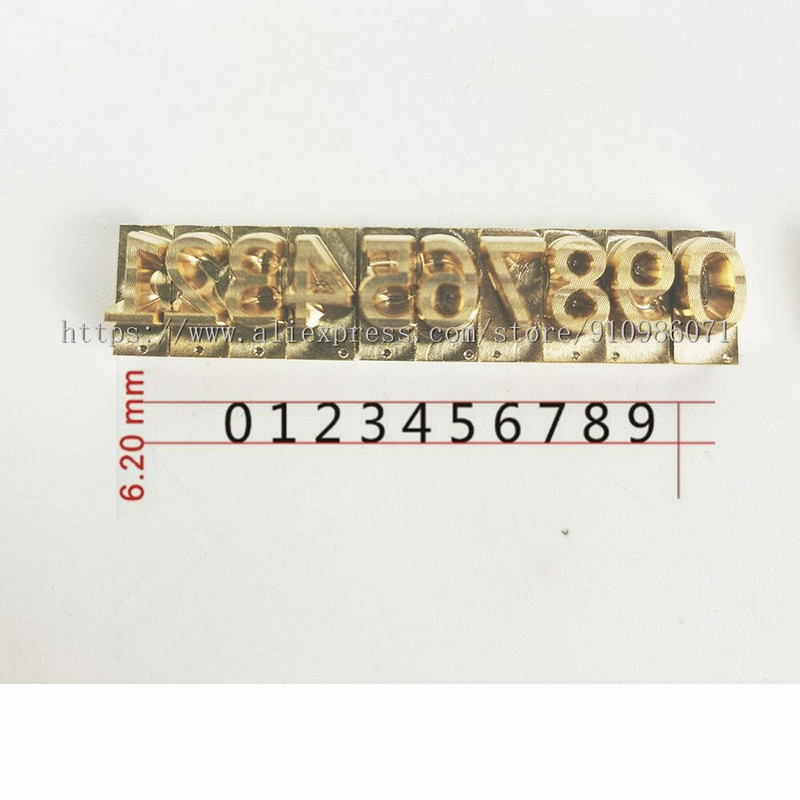 Messingist painduvad tähed, CNC graveerimisvorm, kuuma fooliumiga stantsimine, number, tähestik, sümbol