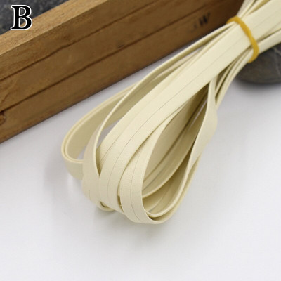 Πολύχρωμη PU Δερμάτινη λωρίδα Πλεκτό επίπεδο Δερμάτινο κορδόνι Σχοινί DIY Κολιέ Βραχιόλι Αξεσουάρ κατασκευής κοσμημάτων 30cm*1cm