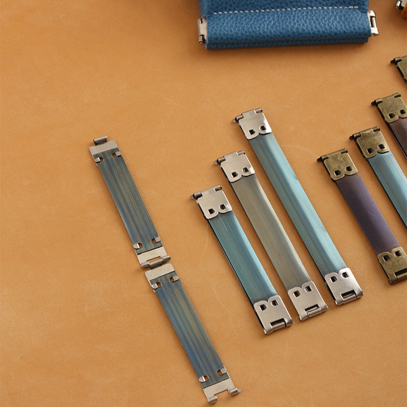 4 τεμάχια/σετ Μεταλλική κλειδαριά με κούμπωμα εσωτερικού πλαισίου για πορτοφόλι Vintage εσωτερική λαβή εύκαμπτης τσάντας Αξεσουάρ DIY τσάντες ραπτικής