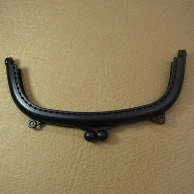 Plastični okvir torbice od smole u boji slatkiša od smole od 16 cm s rupom za torbu za torbu u mješovitim bojama, veleprodaja slatkog ženskog okvira torbice „uradi sam“