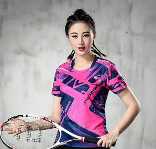 Tennise särgid naiste tüdrukute sulgpalli spordisärgid , lühikeste varrukateta lauatennise vormi golfisärk tüdrukute sulgpalli särgid