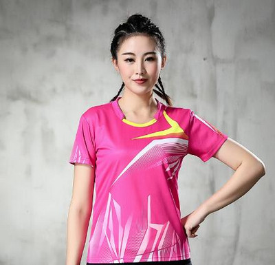 Tennise särgid naiste tüdrukute sulgpalli spordisärgid , lühikeste varrukateta lauatennise vormi golfisärk tüdrukute sulgpalli särgid