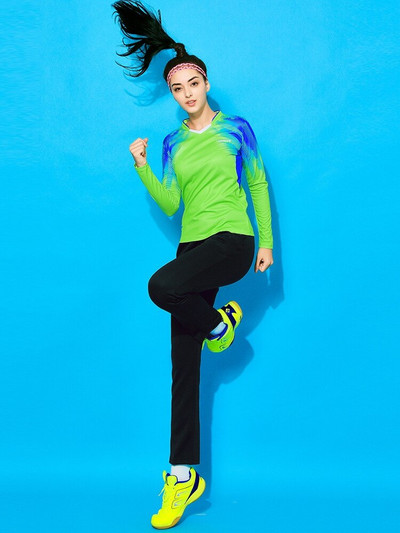 Γρήγορο στέγνωμα Ping Pong Tennis Fake Δύο μεγάλα μεγέθη φθινοπωρινά/χειμωνιάτικα κοστούμια μπάντμιντον μακρυμάνικο παντελόνι κοστούμι ζευγάρι αθλητικά Culottes