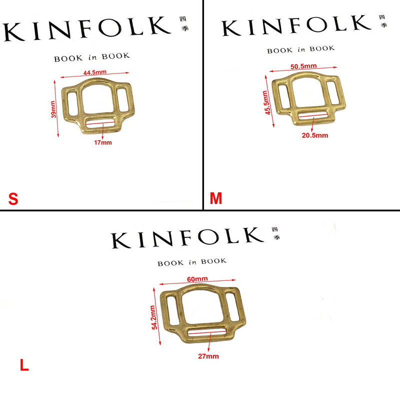 1kom Čvrsti mjedeni ular za konja, četvrtasti, 3-strani ular, kopče, kopče za konjičku opremu Kožna izrada DIY hardverski dodatak