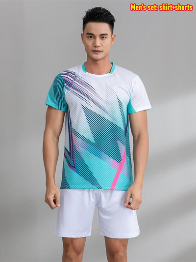 Vrhunska teniska majica Žene Muškarci Badminton Jersey kratke hlače Uniforma za stolni tenis Suknja za ping pong Sportska majica kratkih rukava