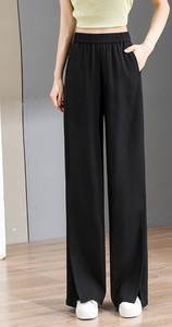 Pantaloni casual cu talie înaltă pentru femei