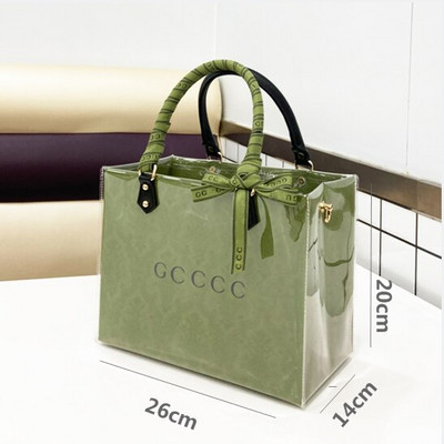 Πακέτο μετασχηματισμού χάρτινης σακούλας μεγάλης επωνυμίας Diy αξεσουάρ χειρός συσκευασία υλικού εργαλείων μάρκας τσάντα αγορών διάφανη τσάντα TPU