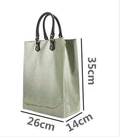 Πακέτο μετασχηματισμού χάρτινης σακούλας μεγάλης επωνυμίας Diy αξεσουάρ χειρός συσκευασία υλικού εργαλείων μάρκας τσάντα αγορών διάφανη τσάντα TPU