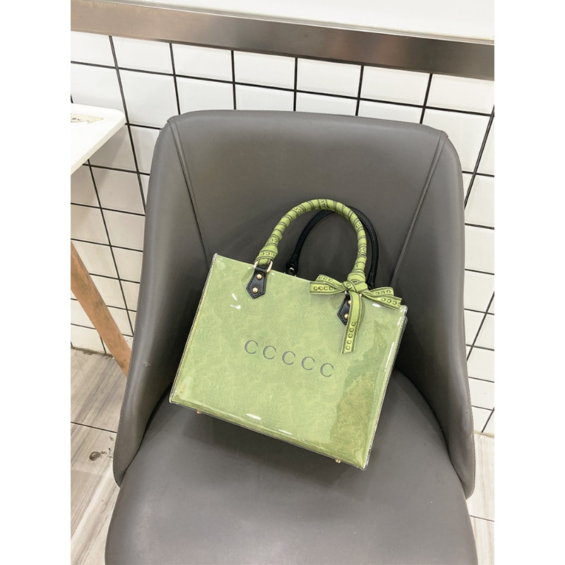 Πακέτο μετασχηματισμού χάρτινης σακούλας μεγάλης επωνυμίας Diy αξεσουάρ χειρός συσκευασία υλικού εργαλείων μάρκας τσάντα αγορών διάφανη τσάντα TPU