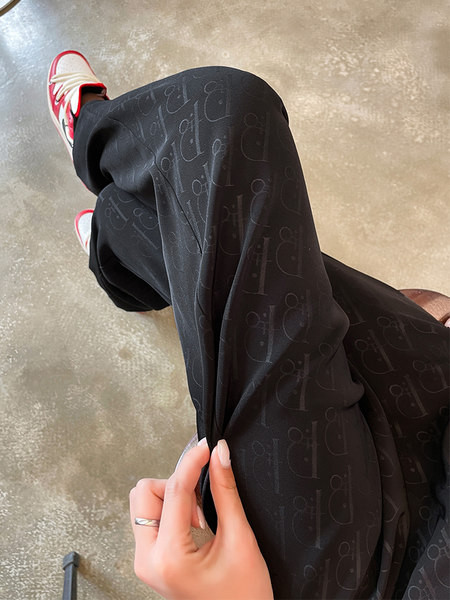 Casual γυναικείο ίσιο παντελόνι με τσέπες