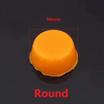 Konac Vosak Pribor za šivanje DIY alat Pravokutnik, narančasti blok od pčelinjeg voska, kožna izrada od pčelinjeg voska vodootporna i otporna na vlagu