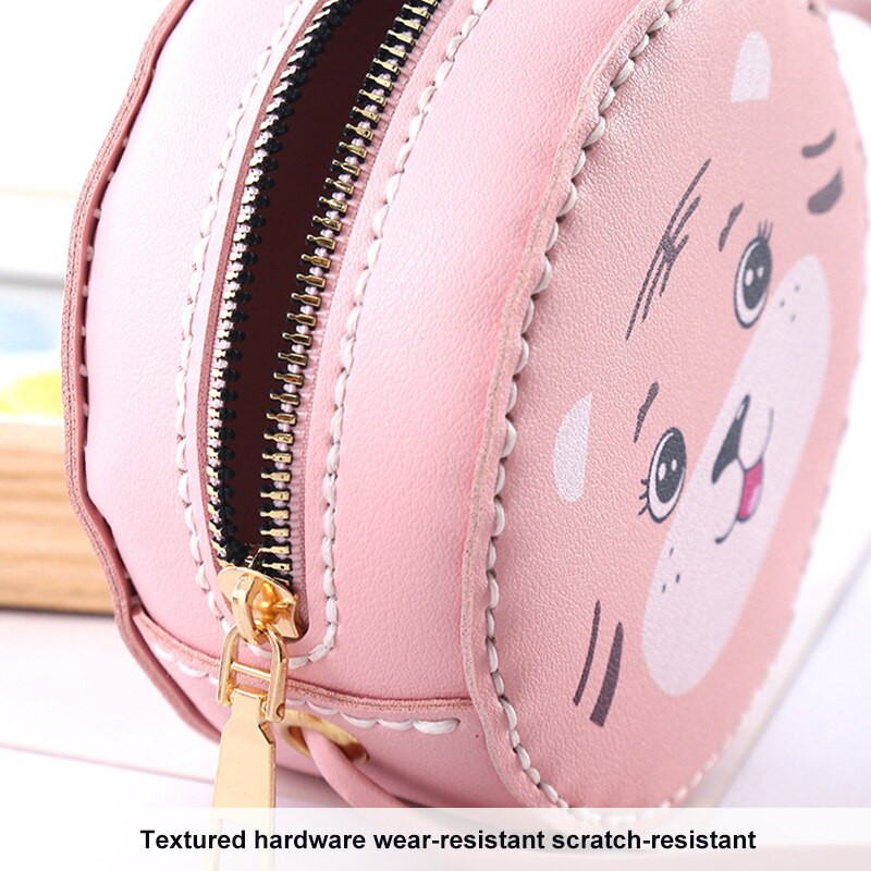 Pribor za izradu torbe s uzorkom tigra s crtanim likom Slatka torba za rame Torba za pakete od kožnih materijala DIY Samoizrađeni pribor za šivanje