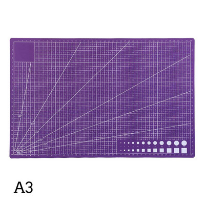 A3 A4 A5 multifunktsionaalne PVC lõikematt DIY käsitöö kunsti graveerimislaud Paber Nikerduspadja küljega nahast lõikelaud