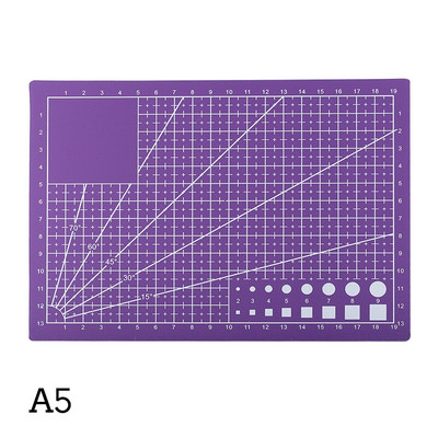 A3 A4 A5 multifunktsionaalne PVC lõikematt DIY käsitöö kunsti graveerimislaud Paber Nikerduspadja küljega nahast lõikelaud