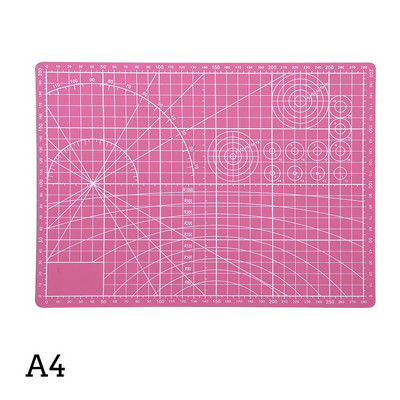 A3 A4 A5 multifunktsionaalne PVC lõikematt DIY käsitöö kunsti graveerimislaud Paber Nikerduspadja küljega nahast lõikelaud