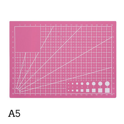 A3 A4 A5 multifunktsionaalne PVC lõikematt DIY käsitöö kunsti graveerimislaud Paber Nikerduspadja küljega nahast lõikelaud