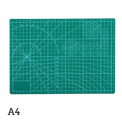 A3 A4 A5 multifunktsionaalne PVC lõikematt DIY käsitöö kunsti graveerimislaud Paber Nikerduspadja küljega nahast lõikelaud