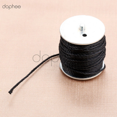 dophee Δερμάτινο Εργαλείο Ραπτικής Ραπτομηχανής DIY Κερωμένο νήμα για δερμάτινες λωρίδες ζώνης ραφής άκρων χειροτεχνίας Εργαλεία παπουτσιών