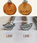 Εργαλεία εκτύπωσης γιαπωνέζικης χειροτεχνίας L948/L949, γραμματόσημα μεταλλικής διάτρησης, εργαλεία σκάλισης δέρματος