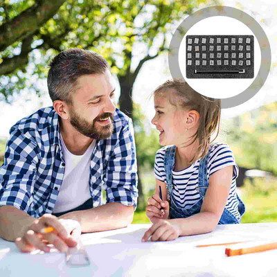 Stampset Μεταλλικό γράμμα αλφάβητο Σφράγιση εργαλείο διάτρησης Εργαλεία Αριθμοί Kitletters Craft Steel Leathercraft Ανάγλυφα είδη τέχνης