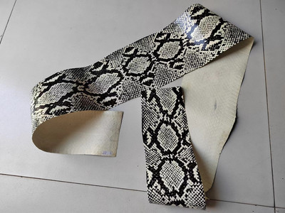 Γνήσιο δέρμα φιδιού για τσάντα τσάντας παπουτσιών Δερμάτινη χειροτεχνία