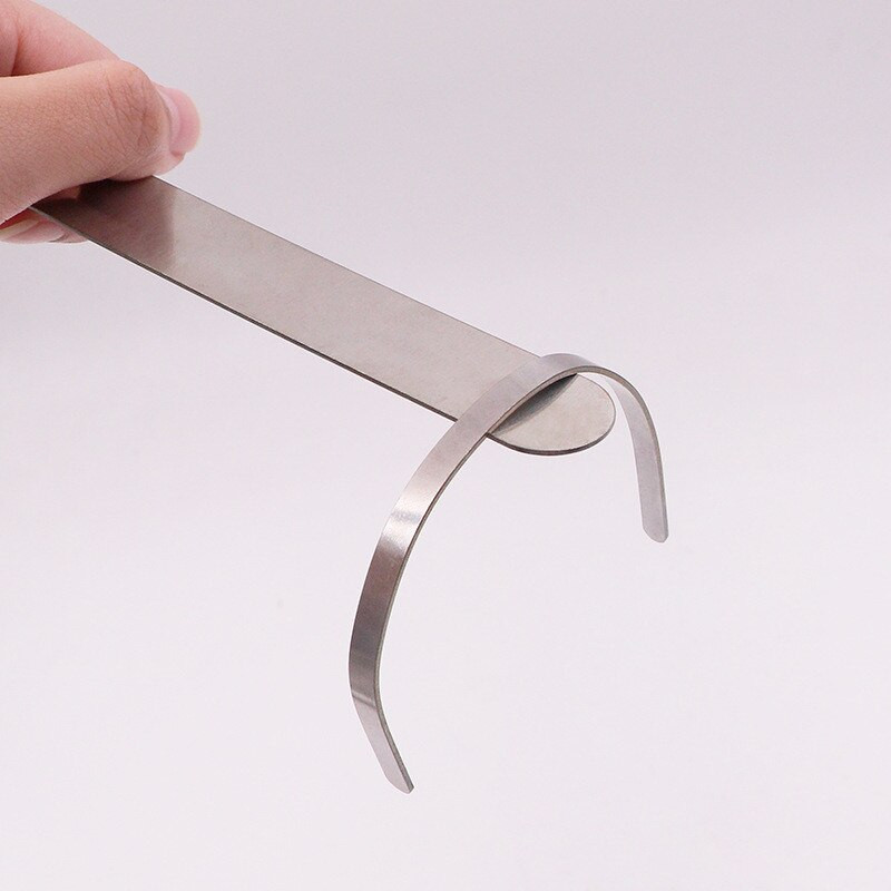 1/2 τεμ. DIY δερμάτινο βραχιόλι από ανοξείδωτο ατσάλι, εσωτερικός πυρήνας, φυτικό μαυρισμένο δέρμα, δαχτυλίδι, χειροποίητα δερμάτινα αξεσουάρ