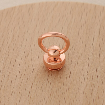 Visokokvalitetni metalni kuglični stup od 10 komada s O prstenom Zakovice Zakovice Zavrtnje za čavle Okrugla glava Spojnice Šiljci Kožni pribor za rukotvorine