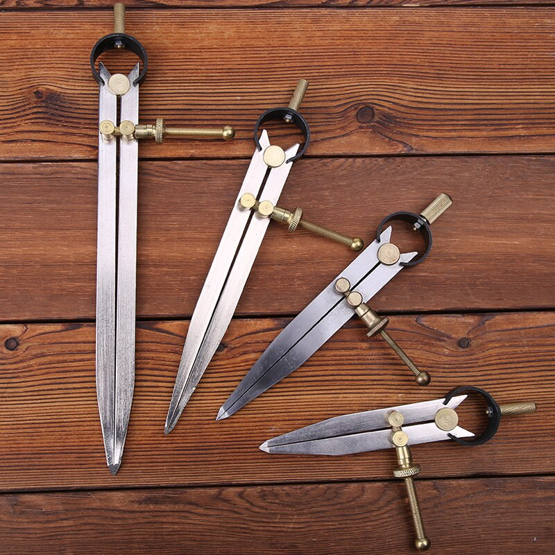 LMDZ Više modela Kožni mjerač razmaka Podesivi razmak DIY Šivanje kožnih rukotvorina Izrada rubnih linija Šestar