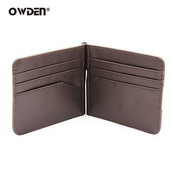 Βάση μετρητών για πορτοφόλι OWDEN Metal Bifold Spring Post Money Clip Bar