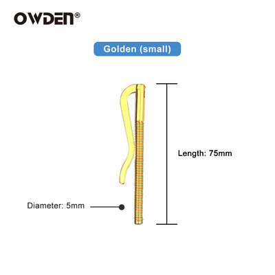 OWDEN metalni dvostruki držač za novac, držač za novčanik, kopča za novac