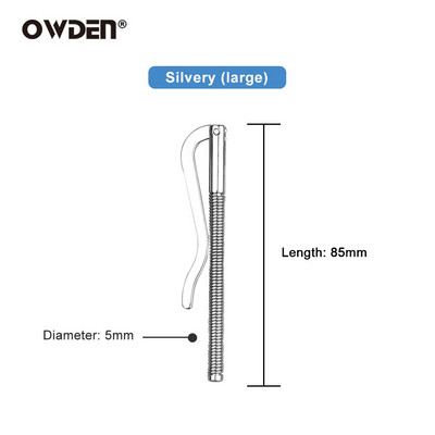 OWDEN metalni dvostruki držač za novac, držač za novčanik, kopča za novac