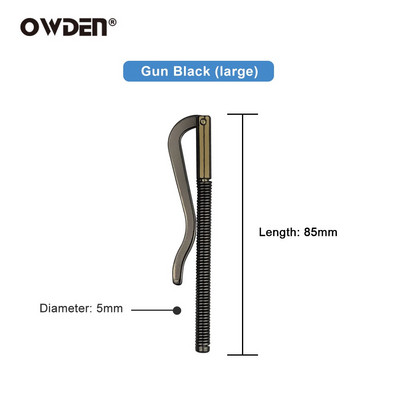 OWDEN metalni dvostruki držač za novac, držač za novčanik, kopča za novac