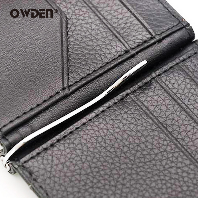 OWDEN metalni dvostruki držač za novac, držač za novčanik, kopča za novac