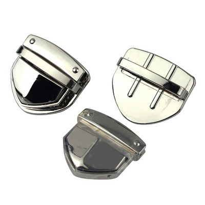 1x Metal Heavy Duty Push Lock Închidere Limbă Blocare Piele Artizanat Femei Geantă Poșetă Geanta de mână Geanta de umăr Închidere Accesorii DIY