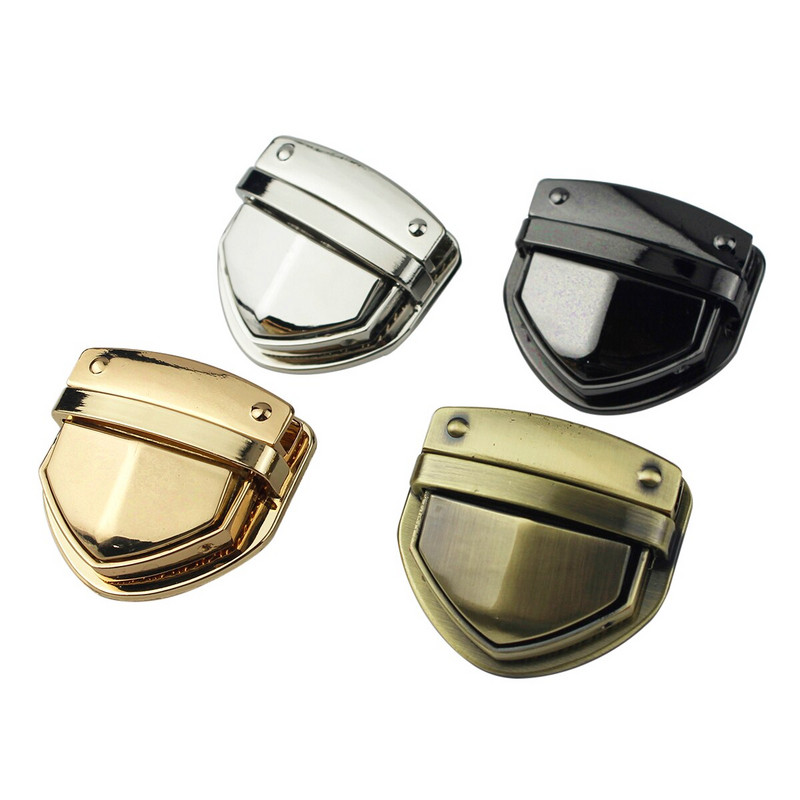 1x Metal Heavy Duty Push Lock Închidere Limbă Blocare Piele Artizanat Femei Geantă Poșetă Geanta de mână Geanta de umăr Închidere Accesorii DIY