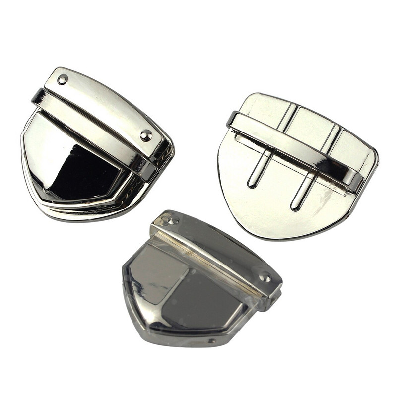 1x Metal Heavy Duty Push Lock Închidere Limbă Blocare Piele Artizanat Femei Geantă Poșetă Geanta de mână Geanta de umăr Închidere Accesorii DIY