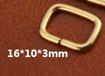 10 бр. D пръстен, плътни месингови катарами, каишка за раница, колан, нашийник за кучета, закопчалка за домашни любимци, закопчалка, закопчалка, кожени занаятчийски чанти, аксесоари