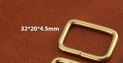 10 бр. D пръстен, плътни месингови катарами, каишка за раница, колан, нашийник за кучета, закопчалка за домашни любимци, закопчалка, закопчалка, кожени занаятчийски чанти, аксесоари