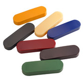 1 бр. Восък за полиране на гладка кожа с овална форма Консумативи за полиране на кожа 7 цвята Ръчно изработени инструменти за шлифоване на кожа