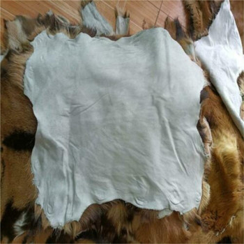 Νέα Έκδοση Μεγαλύτερο Μέγεθος Πραγματικό Χαλί από Γούνα Αντιλόπης Χαλί Pelt Δέρμα προβάτου Δέρμα Γούνας Τσάντες Ρούχα Χειροποίητα Χειροτεχνία (55-75)x(40-60)cm