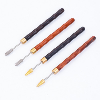 Направи си сам Leather Edge Oil Pen Top Pro Edge Dye Pen Applicator Speedy Edge Paint Roller Кожени инструменти Craft