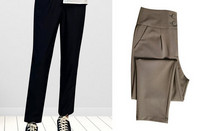 Νέο μοντέλο γυναικείο κομψό ψηλόμεσο ίσιο παντελόνι