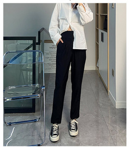 Νέο μοντέλο γυναικείο κομψό ψηλόμεσο ίσιο παντελόνι