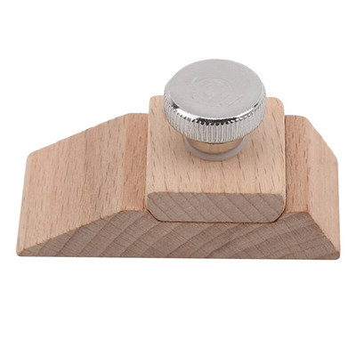 Instrument de tăiere pentru artizanat din piele, bloc de fag, instrument tăbăcit manual, pentru șlefuirea marginilor din lemn, tratament pentru șmirghel