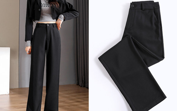 Puhtad püksid - tasku ja nööpidega