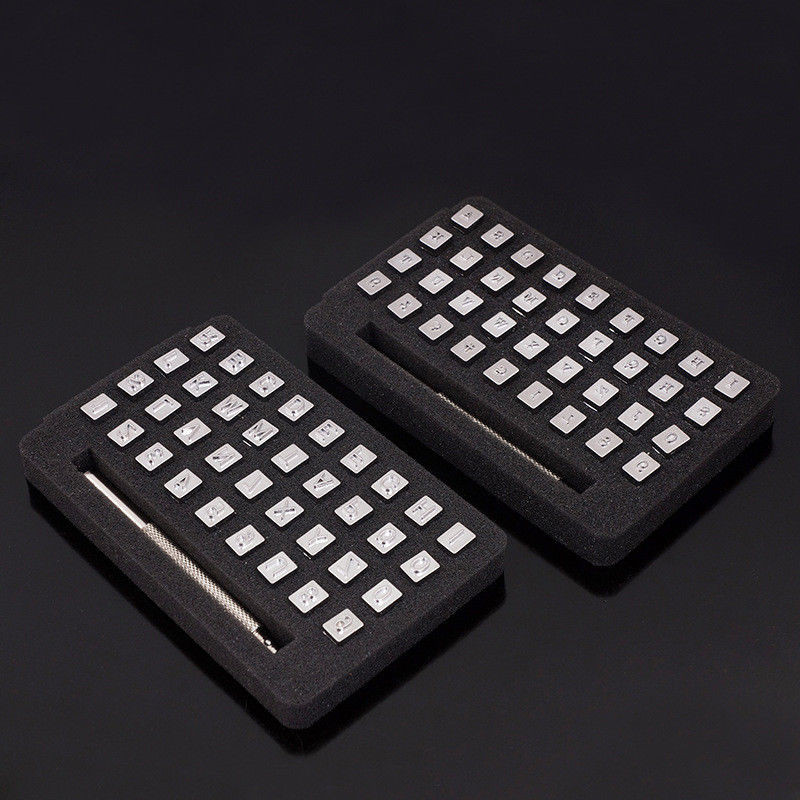 Set od 36 komada kožnih abeceda i brojeva za utiskivanje pečata, alat za izradu kožnih drvenih pečata