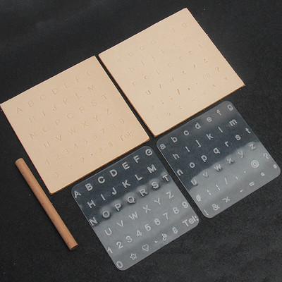 Σφραγίδα αριθμού γραμμάτων αλφαβήτου DIY Δερμάτινο σετ διάτρησης Δερμάτινο σετ εργαλείων σφράγισης Punch Kit Punch Letter Εργαλεία χειροτεχνίας