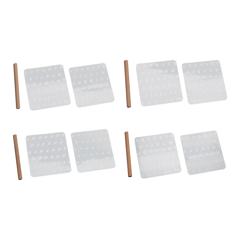 Σφραγίδα αριθμού γραμμάτων αλφαβήτου DIY Δερμάτινο σετ διάτρησης Δερμάτινο σετ εργαλείων σφράγισης Punch Kit Punch Letter Εργαλεία χειροτεχνίας